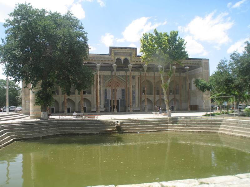  Bolo-Hauz Mosque, Bukhara, Uzbekistan