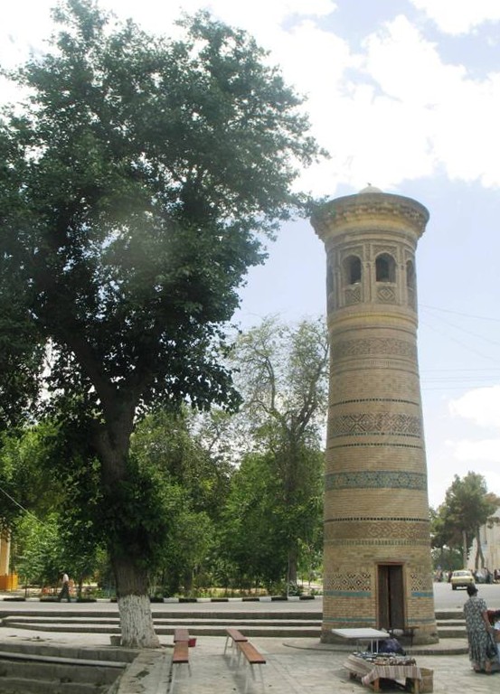  Bolo-Hauz Mosque, Bukhara, Uzbekistan