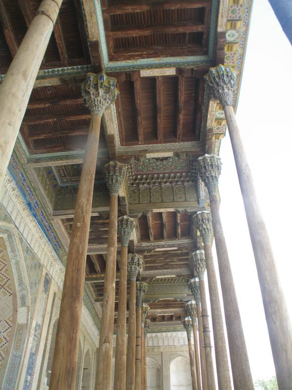  Bolo-Hauz Mosque, Bukhara, Uzbekistan