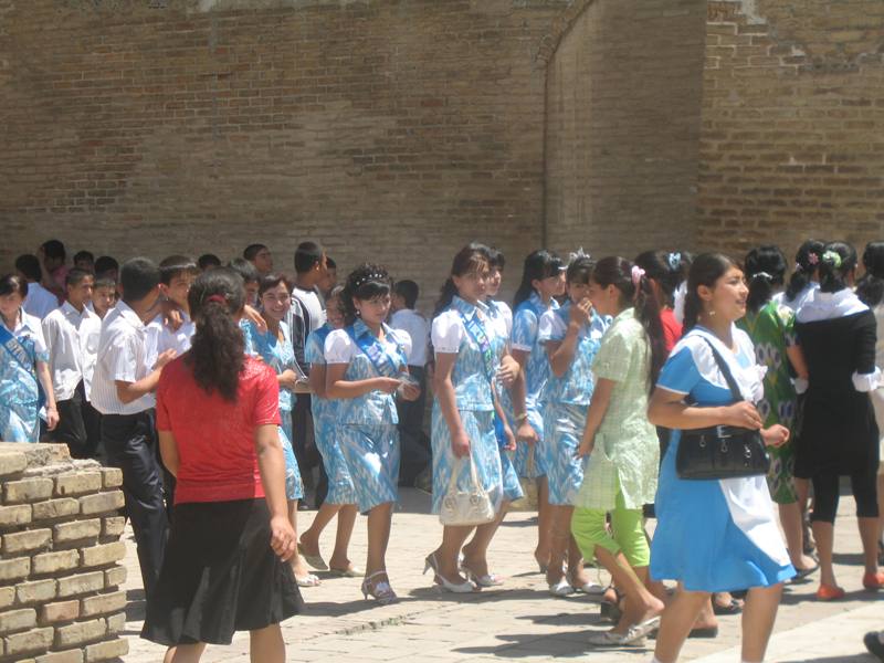 Graduation Day, Shakhrisabz, Uzbekistan 