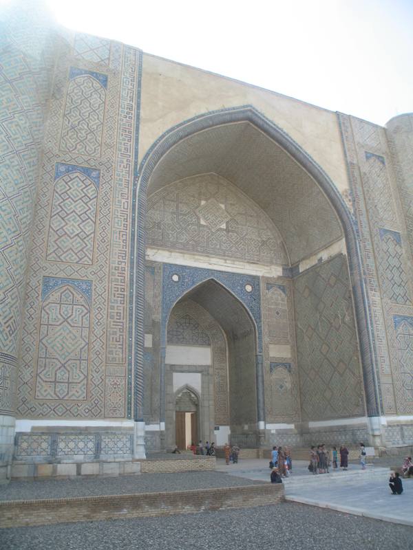 Bibi-Khanym Mosque, Samarkand, Uzbekistan