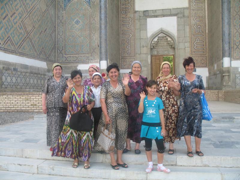 Bibi-Khanym Mosque, Samarkand, Uzbekistan