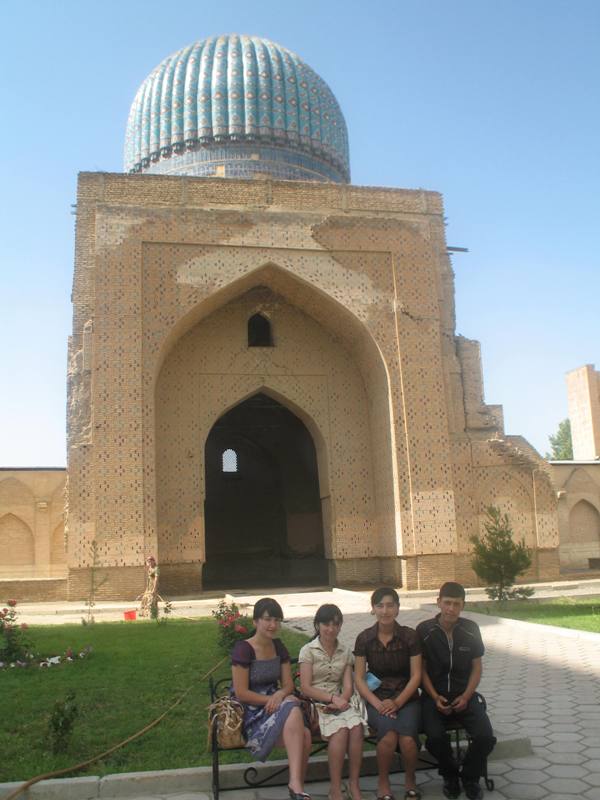 Bibi-Khanym Mosque, Samarkand, Uzbekistan