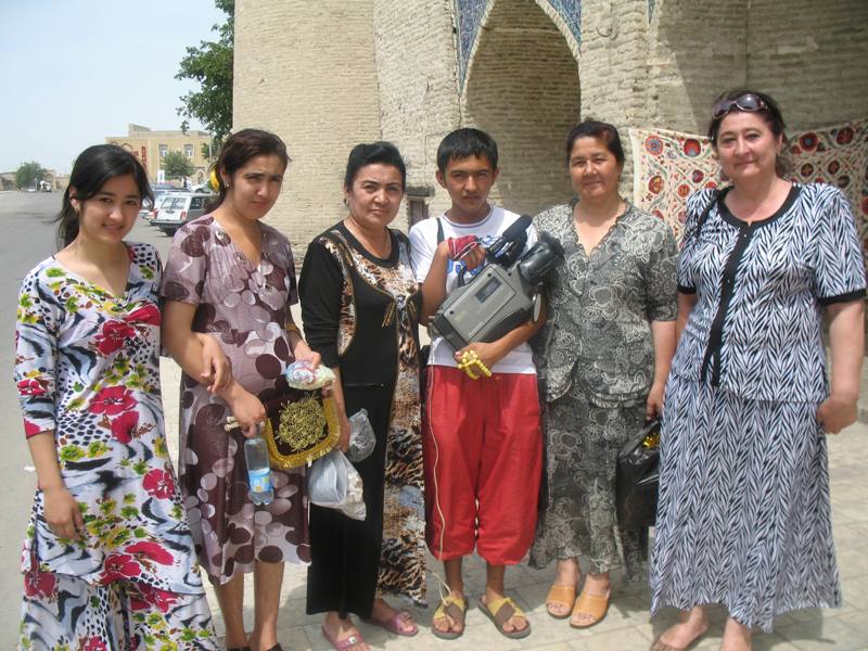 Madina &amp; Family, Bukhara, Uzbekistan