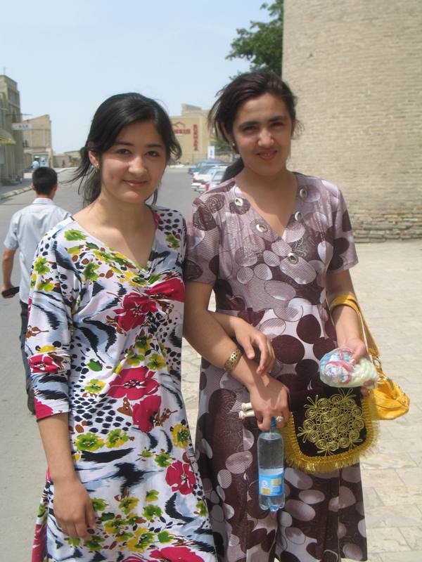  Madina &amp; Friend, Bukhara, Uzbekistan