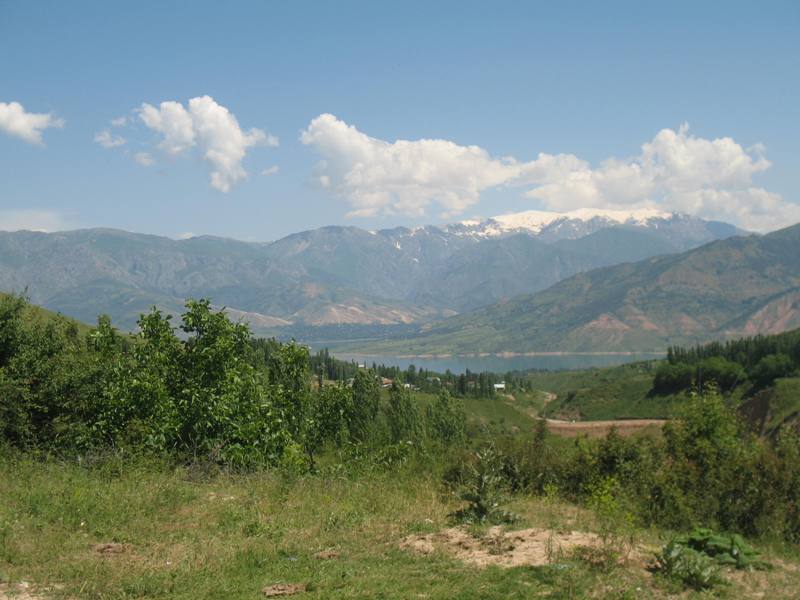 Charvak Reservoir, Uzbekistan 