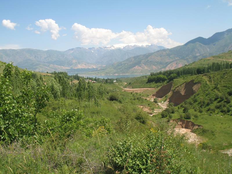 Chorvoq Reservoir, Uzbekistan 