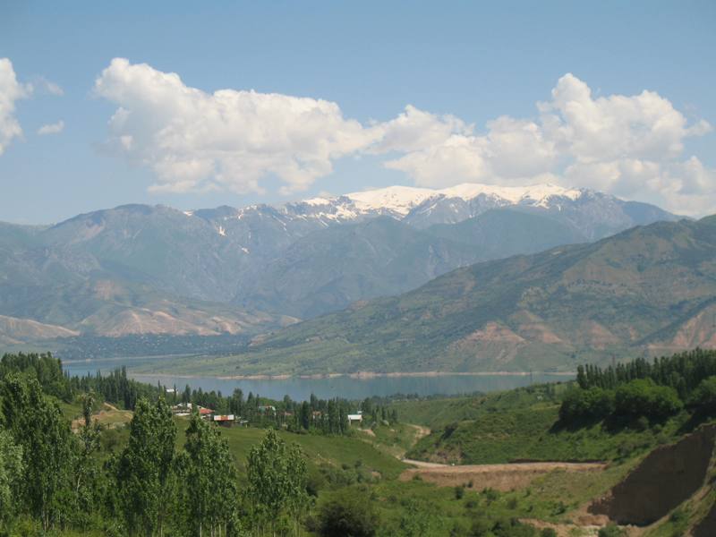 Charvak Reservoir, Uzbekistan 