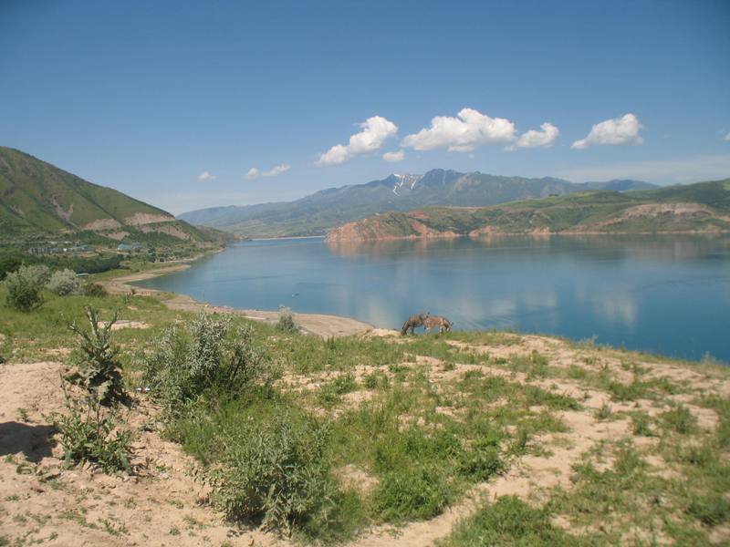 Charvak Reservoir, Uzbekistan 