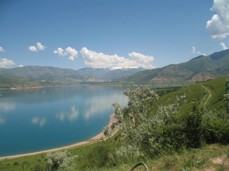 Charvak Reservoir, Uzbekistan 