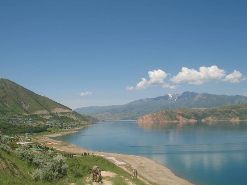 Charvak Reservoir, Uzbekistan 