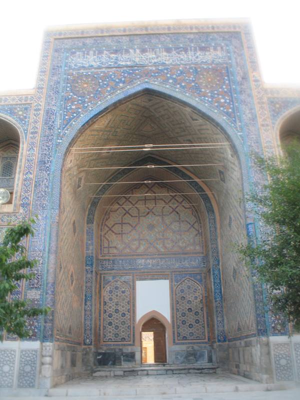 Ulugbek Medrassa, The Registan, Samarkand, Uzbekistan