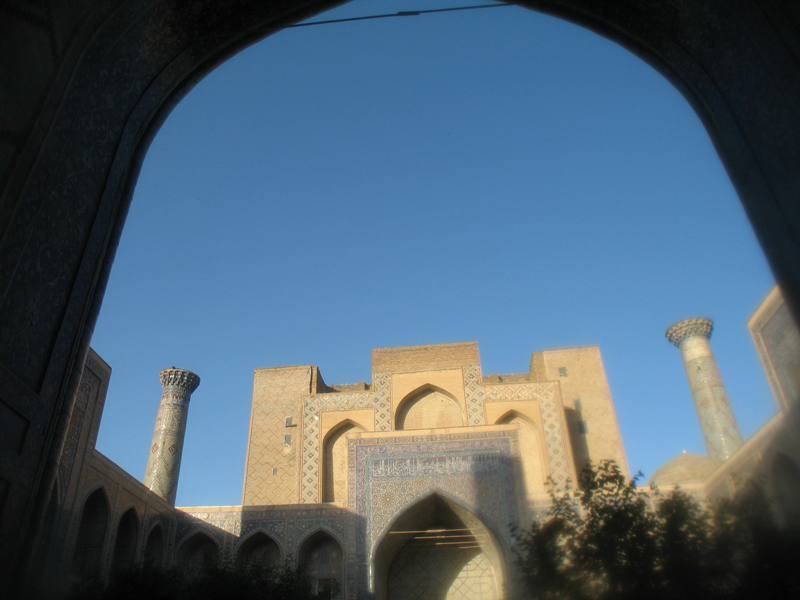 Ulugbek Medrassa, The Registan, Samarkand, Uzbekistan