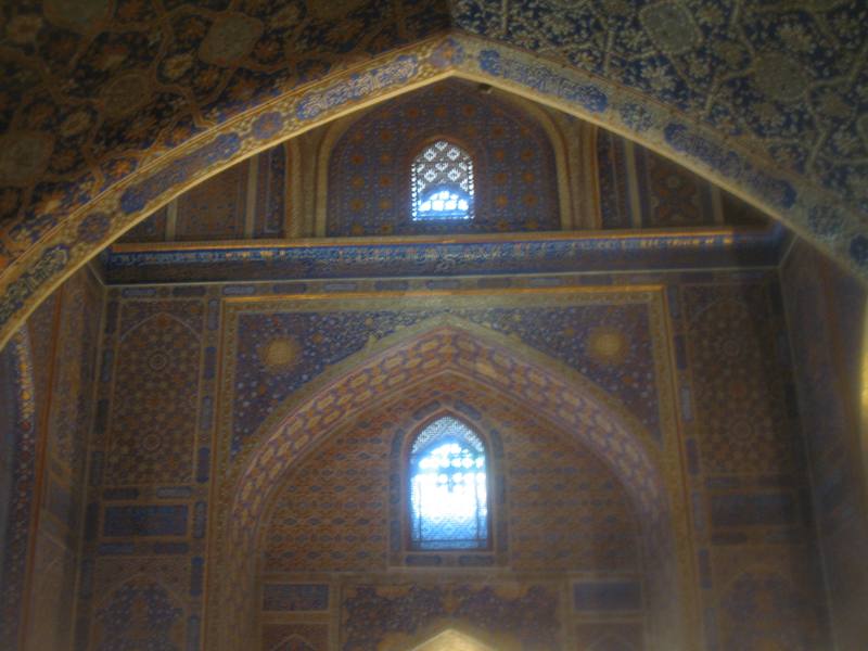 Tila-Kari Medrassa, The Registan, Samarkand, Uzbekistan