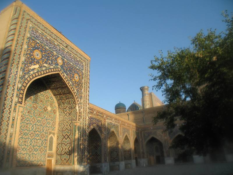 Tila-Kari Medrassa, The Registan, Samarkand, Uzbekistan