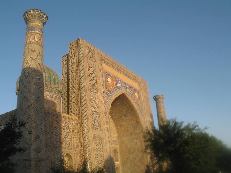  Sher Dor Medrassa, The Registan, Samarkand, Uzbekistan