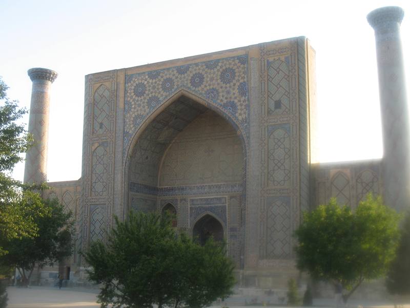 Tila-Kari Medrassa, The Registan, Samarkand, Uzbekistan