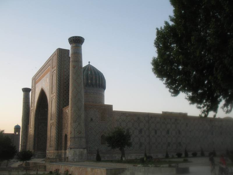 Sher Dor Medrassa, The Registan, Samarkand, Uzbekistan