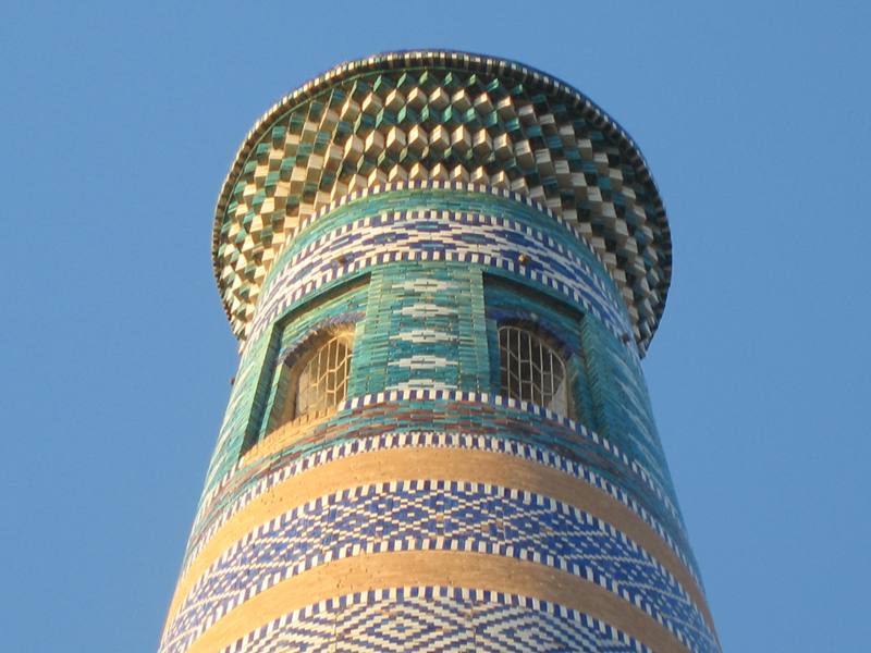  Islam-Khodja Minaret, Khiva, Uzbekistan 
