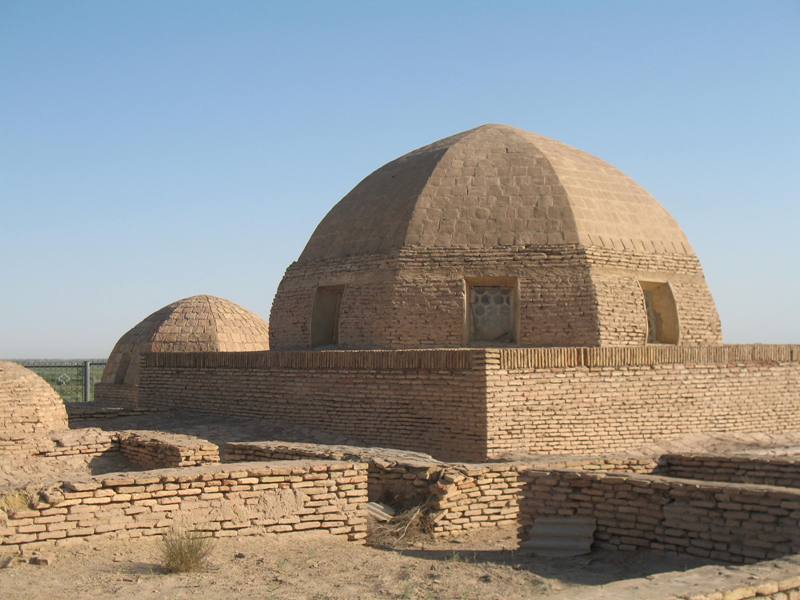  Mazlum Sula Khan Mausoleum, Mizdakhan, Uzbekistan 