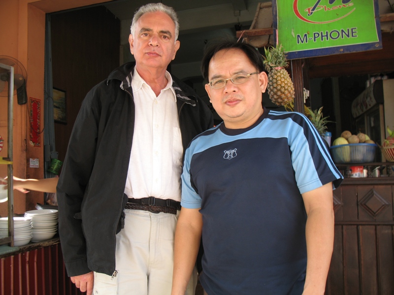Jan &amp; Wisai. Vientiane, Laos