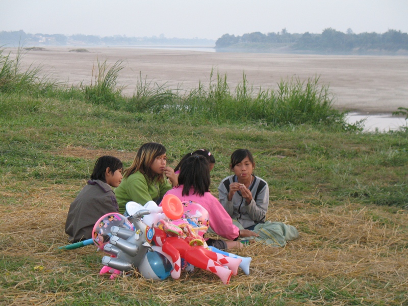 Mekong River. Vientiane, Laos