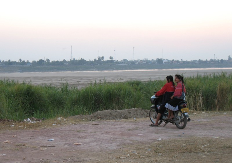 Mekong River. Vientiane, Laos
