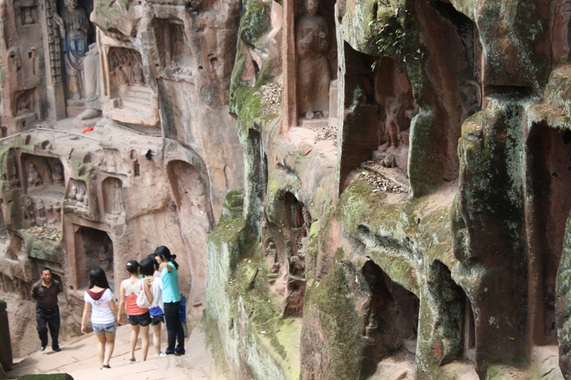 Thousand Buddha Cliffs, Sichuan Province