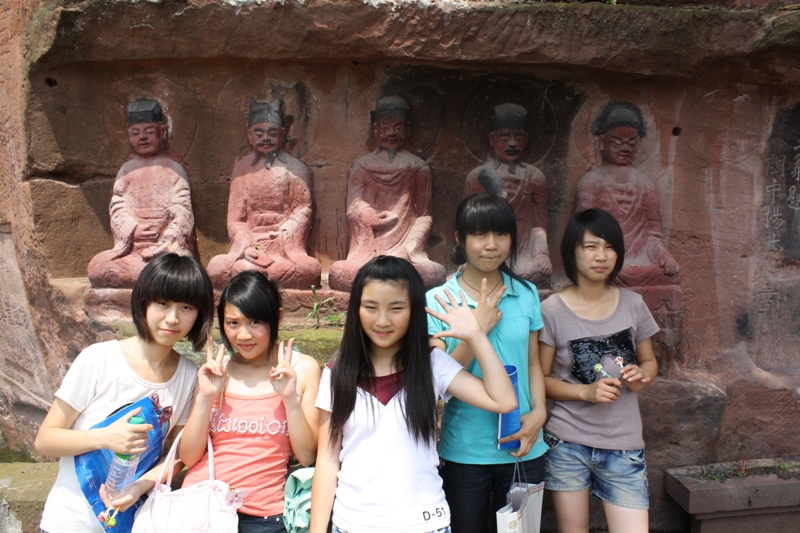 Thousand Buddha Cliffs, Sichuan Province