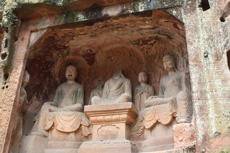 Thousand Buddha Cliffs, Sichuan Province