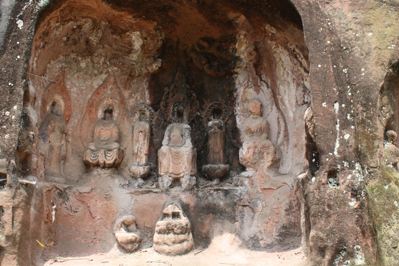 Thousand Buddha Cliffs, Sichuan Province