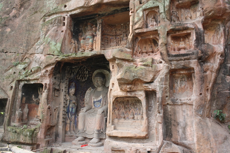 Thousand Buddha Cliffs, Sichuan Province