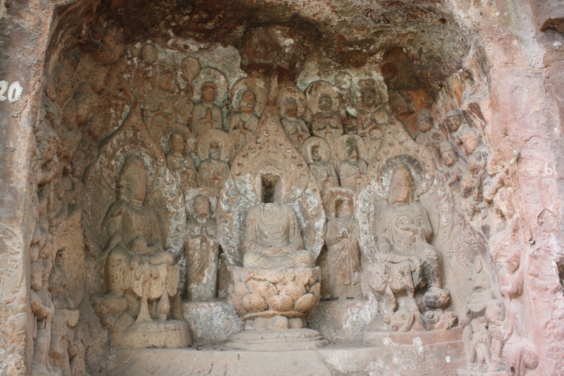 Thousand Buddha Cliffs, Sichuan Province