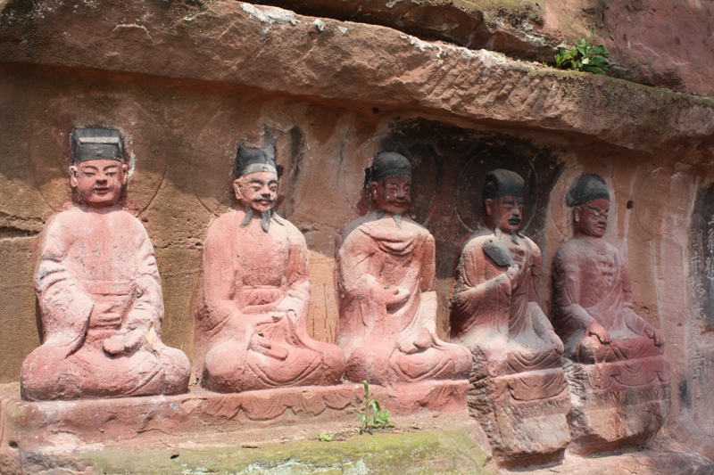 Thousand Buddha Cliffs, Sichuan Province