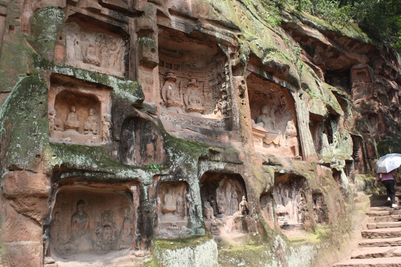 Thousand Buddha Cliffs, Sichuan Province