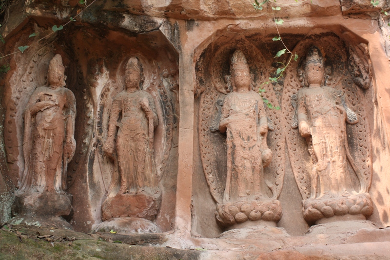 Thousand Buddha Cliffs, Sichuan Province