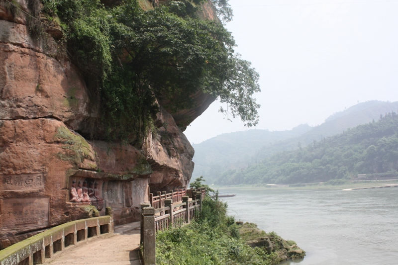 Yi River, Thousand Buddha Cliffs, Sichuan Province