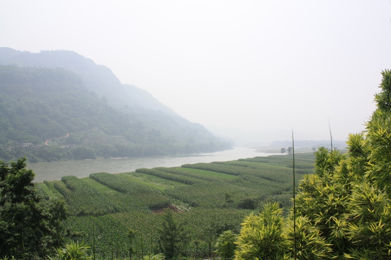 Yi River, Thousand Buddha Cliffs, Sichuan Province