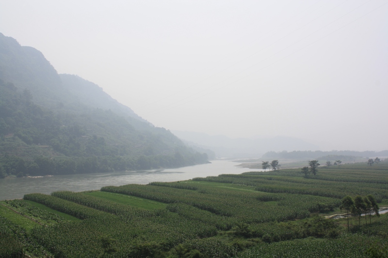 Yi River, Thousand Buddha Cliffs, Sichuan Province