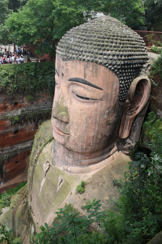 The Grand Buddha, Leshan, Szechuan Province