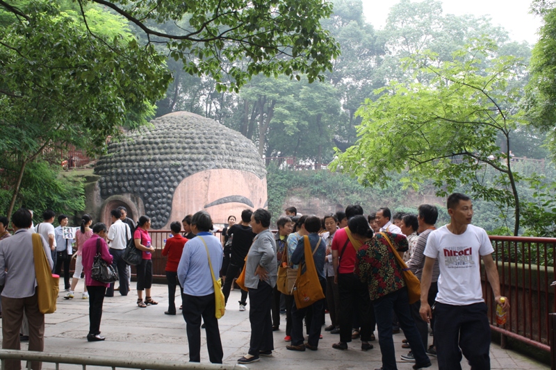 The Grand Buddha, Leshan, Szechuan Province