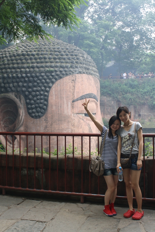 The Grand Buddha, Leshan, Szechuan Province