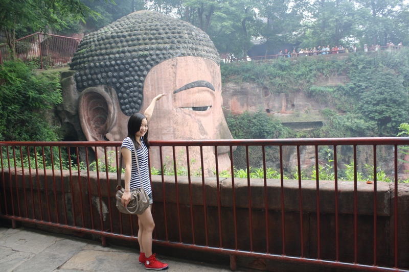 The Grand Buddha, Leshan, Szechuan Province