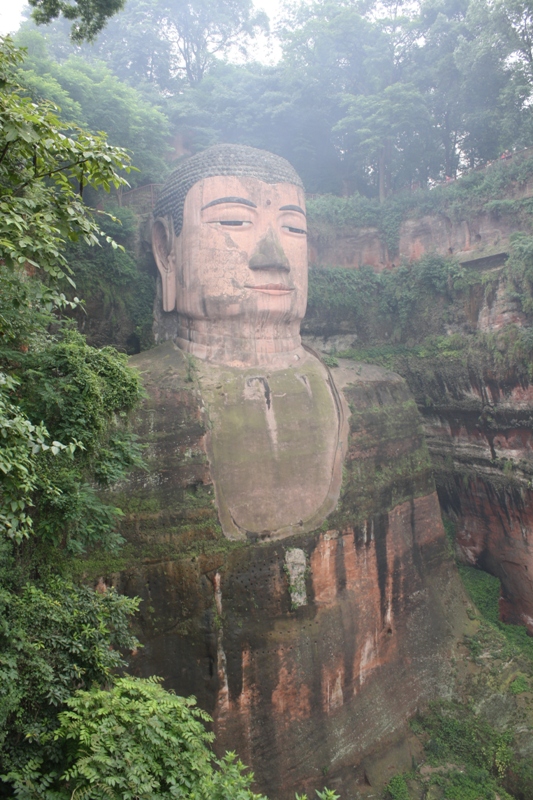 The Grand Buddha, Leshan, Szechuan Province