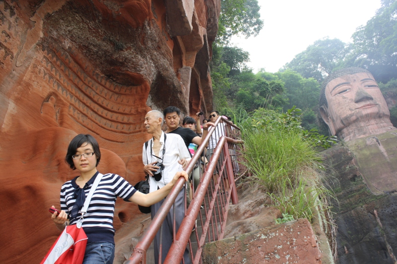 The Grand Buddha, Leshan, Szechuan Province