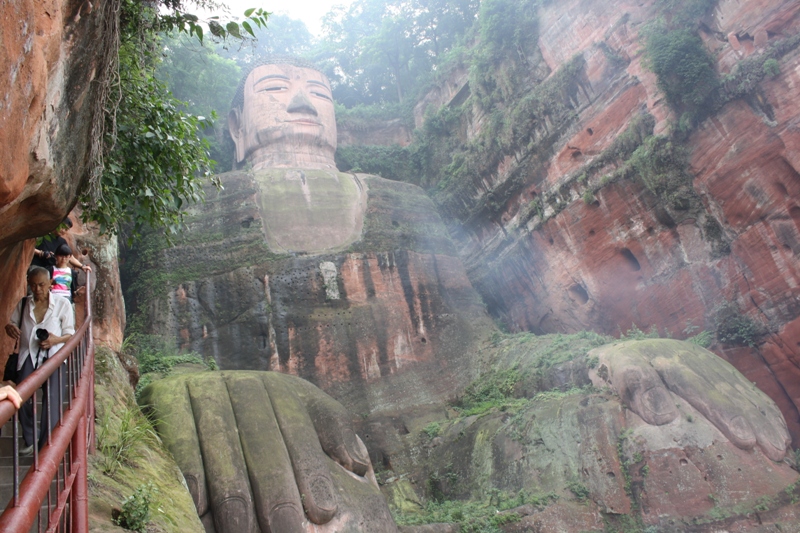 The Grand Buddha, Leshan, Szechuan Province