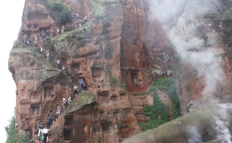 The Grand Buddha, Leshan, Szechuan Province