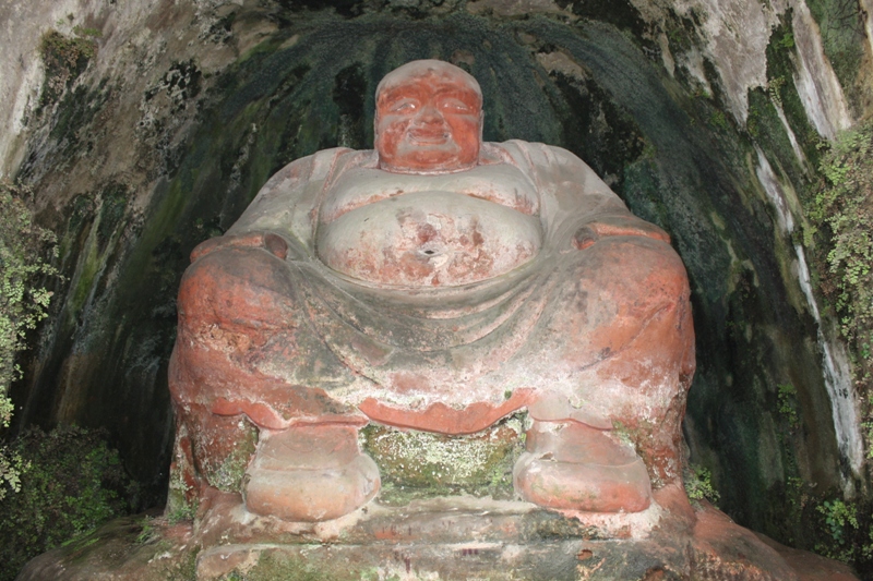 Scenic Area, The Grand Buddha, Leshan, Szechuan Province