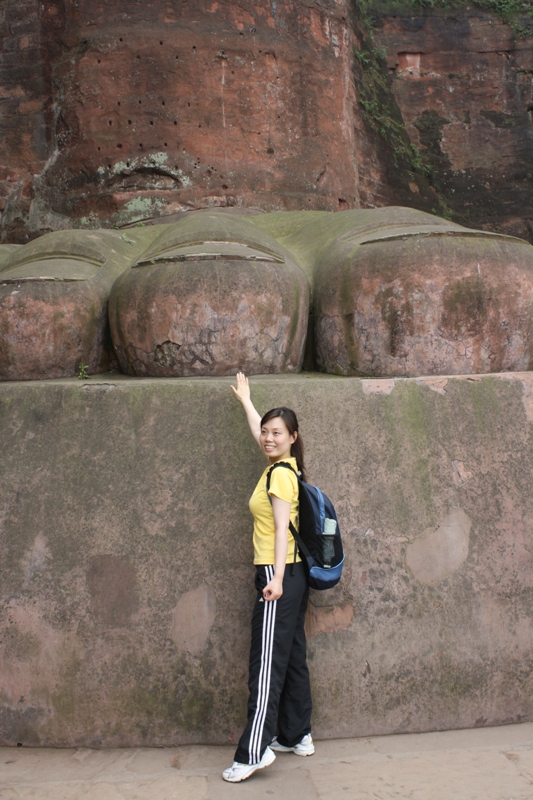 The Grand Buddha, Leshan, Szechuan Province