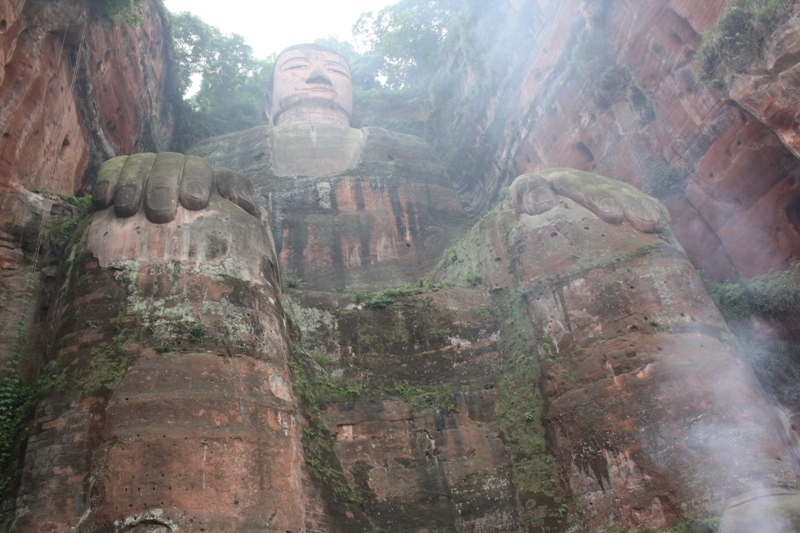 The Grand Buddha, Leshan, Szechuan Province